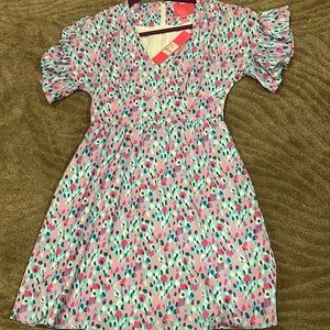 Lilly pulitzer Blaire stretch dress in hottie Dottie